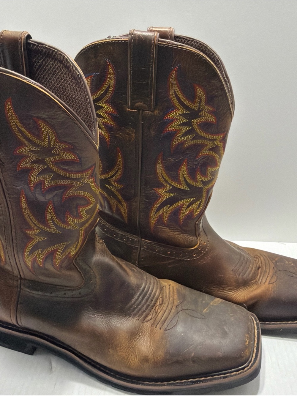 Mens Justin WK4689 “Stampede” Western Boots Size 11.5D - Picture 2 of 10